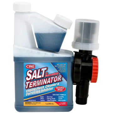 CRC SX32M Salt Terminator Engine Flush and Corrosion Inhibitor with Mixer (32 Oz Jug)